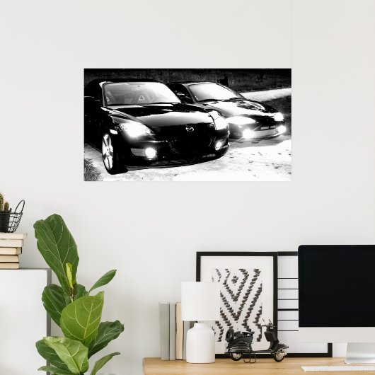 Vroom Poster (Thuiskantoor)