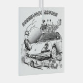 VROOM Sport Auto Ornament voor Kerstmis (Voorkant Rechts)