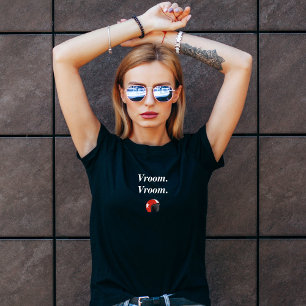 Vroom Vroom motorshirt voor dames T-shirt
