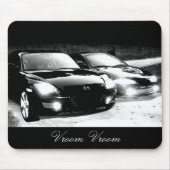 Vroom Vroom Mousepad Muismat (Voorkant)