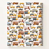 Vroom. Vroom. Tjonge auto en vervoerspatroon Notitieboek (Achterkant)