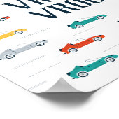 Vroom Vroom Transport Poster (Hoek)