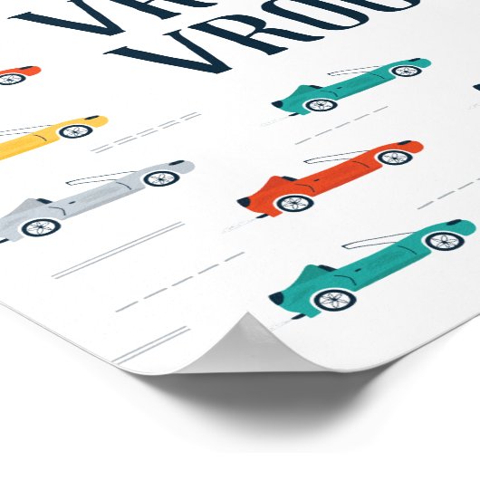 Vroom Vroom Transport Poster (Hoek)