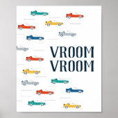 Vroom Vroom Transport Poster (Voorkant)