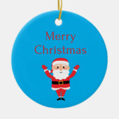 vrory kermas santa keramisch ornament (Voorkant)