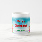 Vrory kerst Germen Shepherd Santa Hat Cute Koffiemok (Center)