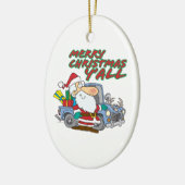 vrory kerst yall redneck santa keramisch ornament (Links)