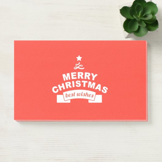 Vrory Kerstbeste wensen Post-it® Notes (Kantoor)