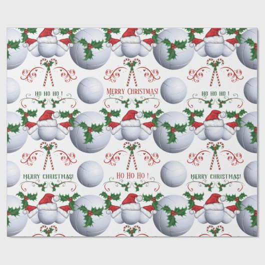 Vrory Kerstfeestelijke kerstman Cadeaupapier (Vlak)