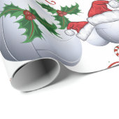 Vrory Kerstfeestelijke kerstman Cadeaupapier (Rol Hoek)