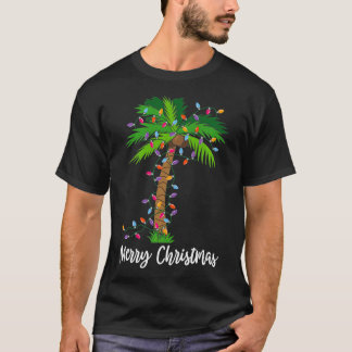 Vrory kerstlampjes palm Beach Pajama T-shirt