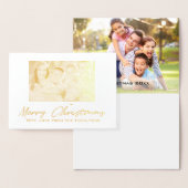 Vrory Kerstmis 2 Fotoserie Blank in script Folie Kaarten (Display)