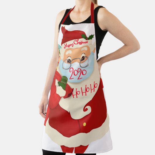 Vrory Kerstmis Ho Ho Santa Schort (Insitu)