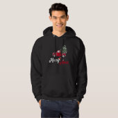 Vrory Kerstmis Rood Xmas Santa Hoodie (Voorkant volledig)