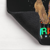 Vrory Kerstmis Shirt Santa Hat Lights Muismat (Hoek)