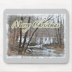 Vrory Kerstwinter Dam van Badman Road Muismat
