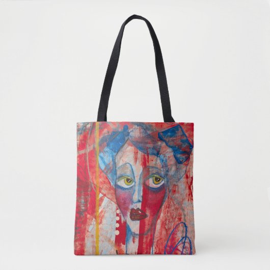"Vrouw (104)" Tote Bag (Voorkant)