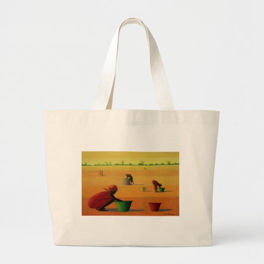 Vrouw 2001 grote tote bag (Voorkant)