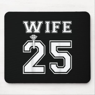 Vrouw 2025 Man Bijpassende Verlovingsfeest Honeymo Muismat