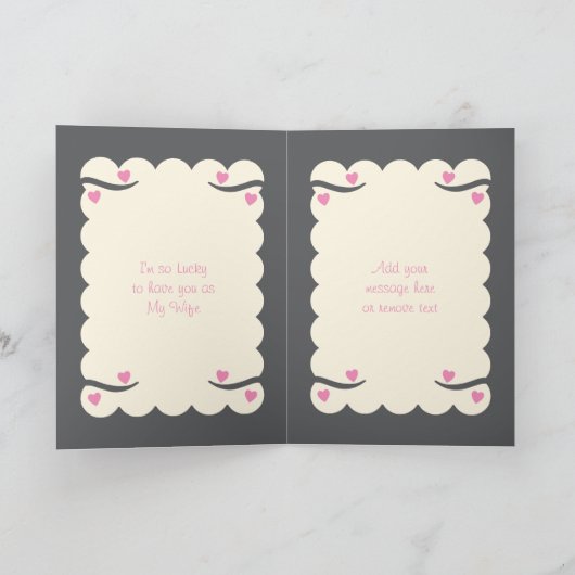 Vrouw 25-jarig jubileum uilen grijs roze kaart (Binnen)