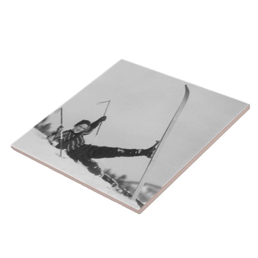 Vrouw 2 tegeltje (Zijkant)