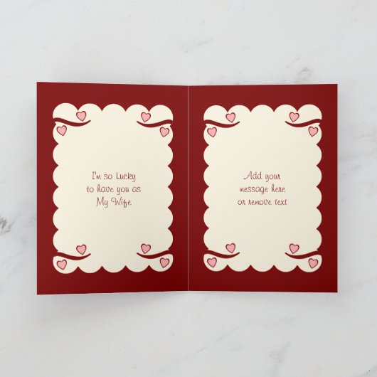 Vrouw 40ste verjaardag uilen maroon roze kaart (Binnen)