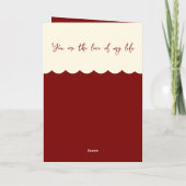 Vrouw 40ste verjaardag vogels kastanjebruin roze kaart (Achterkant)