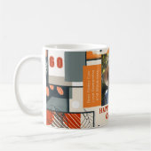 Vrouw 60e Verjaardag Moderne Kleuren Foto Mok 003 (Links)