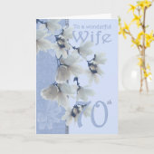 Vrouw 70 Verjaardag - Verjaardag Kaart Vrouw (Gele Bloem)