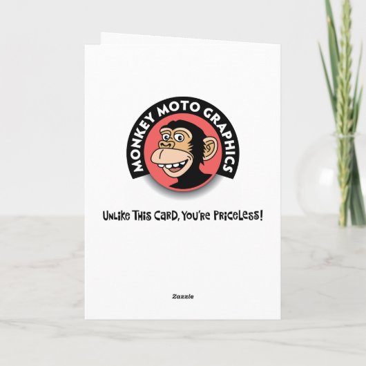 Vrouw 80e verjaardag kaart (Achterkant)