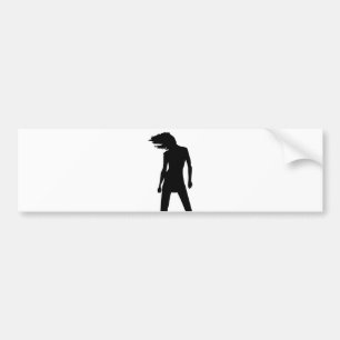 Vrouw 8 bumpersticker