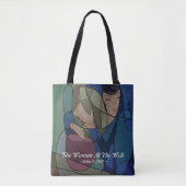Vrouw aan de bron (schouder): tote bag (Voorkant)