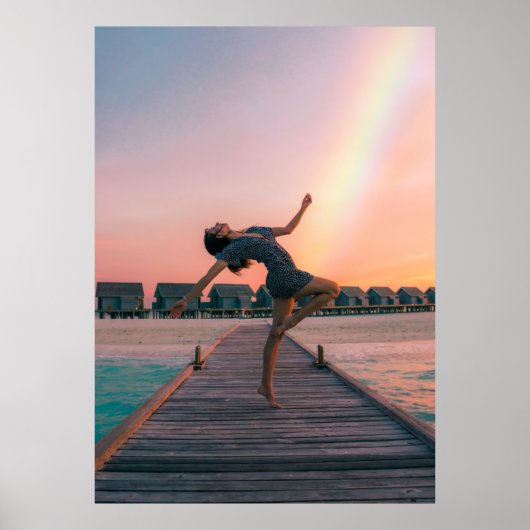 Vrouw aan de dop poster (Voorkant)