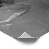 Vrouw aan de duikplank poster (Hoek)