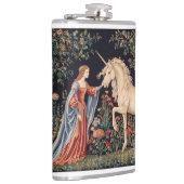 Vrouw aan de Licorne Heupfles (Rechts)