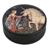 Vrouw aan de Licorne Hockey Puck (3/4)