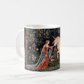 Vrouw aan de Licorne Koffiemok (Voorkant links)