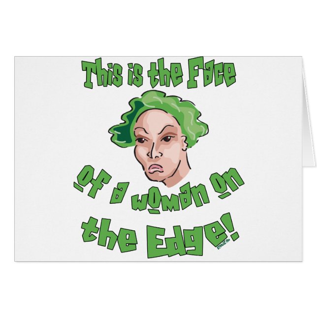 Vrouw aan de rand (Voorkant Horizontaal)