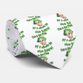 Vrouw aan de rand stropdas (Opgerold)