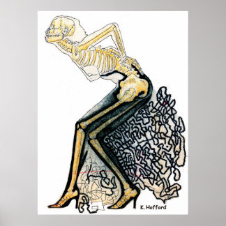 "Vrouw aantrekking" Poster