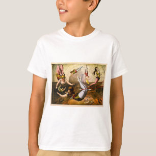 Vrouw Acrobat 1890 T-shirt