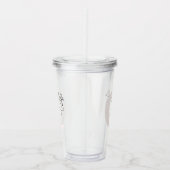 Vrouw Acryl Drinkbeker (Rechts)