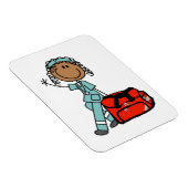 Vrouw Ademhalingstherapeut of EMT Magneet (Rechterzijde)