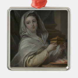 Vrouw afgebeeld als een Vestale Maagd (Oude Rome) Metalen Ornament