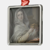 Vrouw afgebeeld als een Vestale Maagd (Oude Rome) Metalen Ornament (Links)