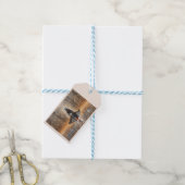 Vrouw Afstuderen gefeliciteerd Cadeaulabel (Met Touw)