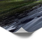 Vrouw Alien en UFO-ruimteschip grafisch Poster (Hoek)