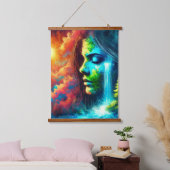 Vrouw als aarde: de belichaming van Natuur en leve Hangend Wandkleed (Slaapkamer)