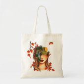 Vrouw als aarde: de belichaming van Natuur en leve Tote Bag (Voorkant)