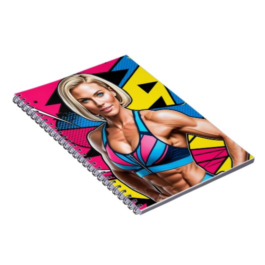 Vrouw Android Notitieboek (Rechterzijde)